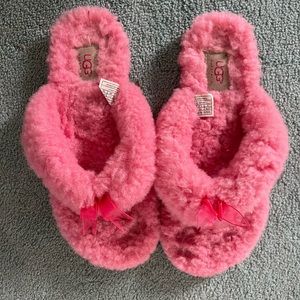 Fuzzy UGG slippers